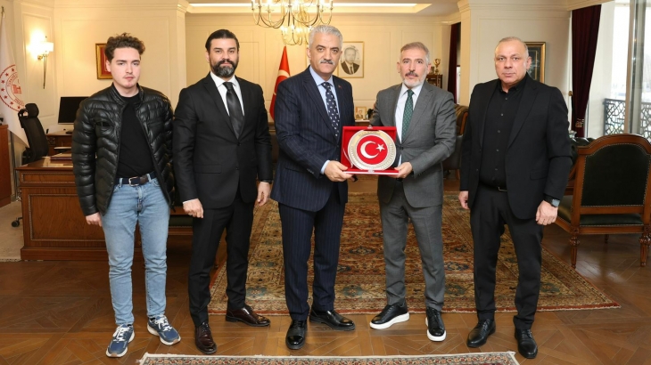 GENEL BAŞKANIMIZ DOLU'DAN DÜZCVE VALİSİ MEHMET MAKAS'A ZİYARET