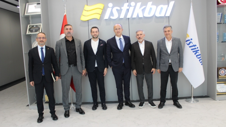 GENEL BAŞKANIMIZ DOLU’DAN İSTİKBAL MOBİLYA’YA ZİYARET
