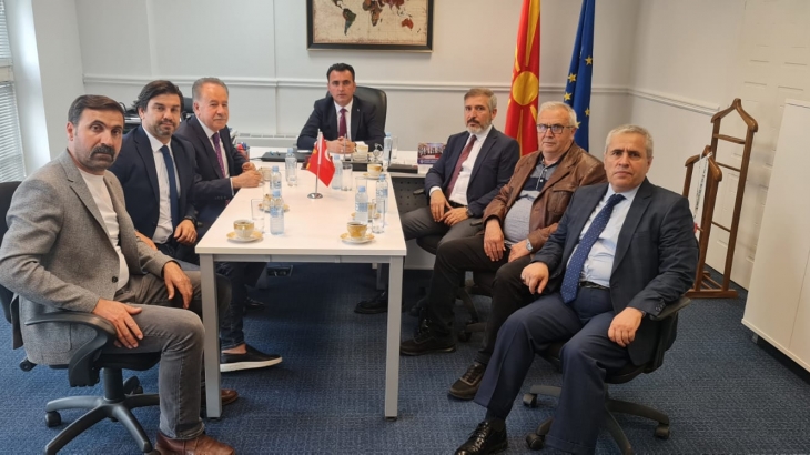 Genel Başkanımız Dolu, Makedonya'da Temaslarda Bulundu